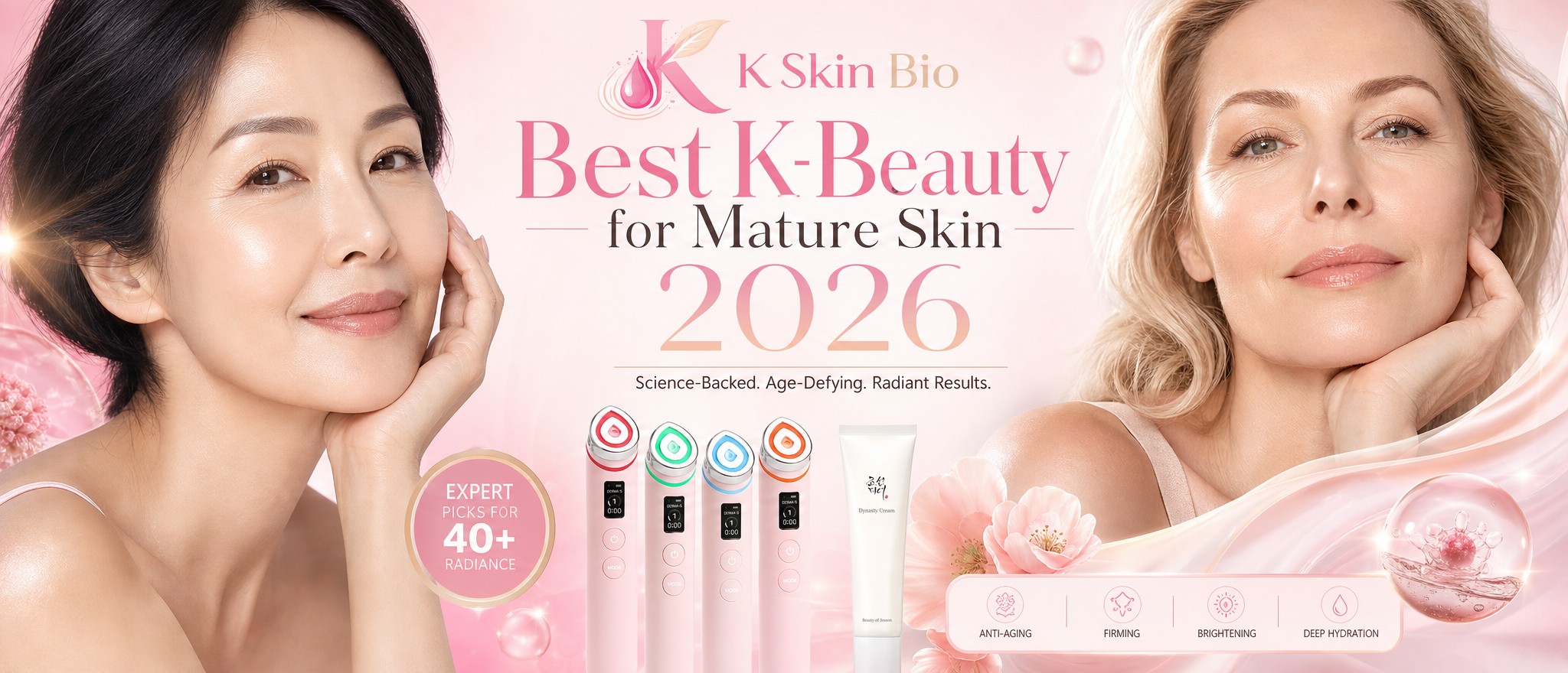 Best K-Beauty for Mature Skin 2026 — KSkinBio